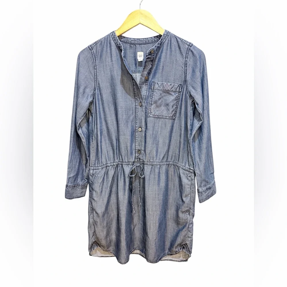 GAP Blue Denim Dress